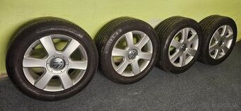 Alu.VW 5x112 +Pneu Continental 205/55R16 letné