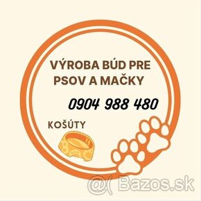 Vyrábam zateplené búdy pre psíkov. Viac v popise