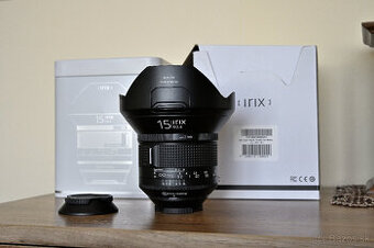 Irix Firefly 15mm f2/4 bajonet F + UV Nisi