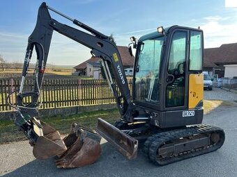 Minibagr Volvo ECR 25D hyd.svahovka, pouze 1600mth