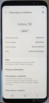 Samsung Galaxy S8 komplet