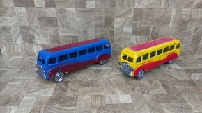 Plechove autobusy - Stare hracky