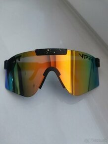 Športové slnečné okuliare Pit Viper - čierno žlté