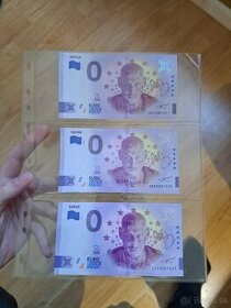 Separ 0 euro bankovky