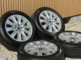 Mercedes Originál Kolesá R18 ET41 5X112 245/50 letné pneu - 1