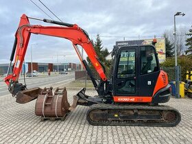 Minibager bager minirypadlo KUBOTA KX080-4, JCB Cat Takeuchi