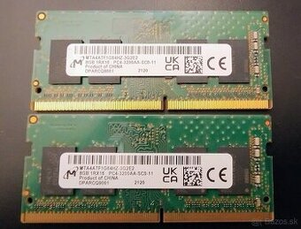 Notebook RAM 16GB (2x8GB) PC4-3200