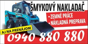 Zemne prace s UNC / prenajom UNC