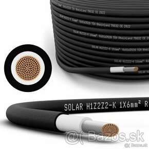 Predám fotovoltaický kabel 6mm2