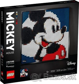 Lego art 31201 Harry potter a 31202 Disney Mickey mouse