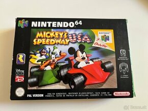 NINTENDO N64 PAL EUR MICKEY´S SPEEDWAY USA