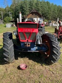 Traktor SAME 4x4 s poškodeným motorom silný na kardane - 1