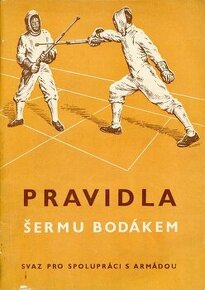 Šerm bodákom SPARTAKIÁDA 1955 - 1