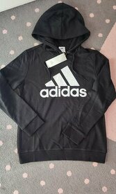 Čierna mikina s kapucňou ADIDAS