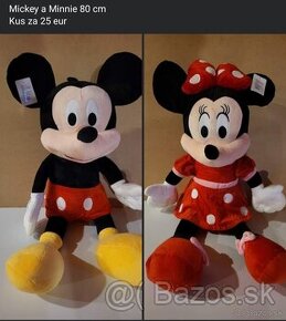 Mickey a Minnie rôzne