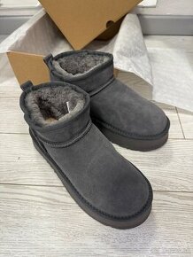 UGG ultra mini platform grey 38