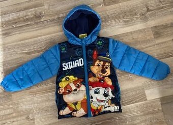 Detská chlapčenská zimná bunda labkova patrola/paw patrol