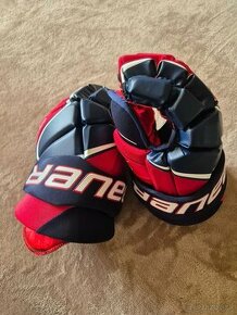 Bauer Vapor 3X navy/red/white Hokejové rukavice, Senior - 1