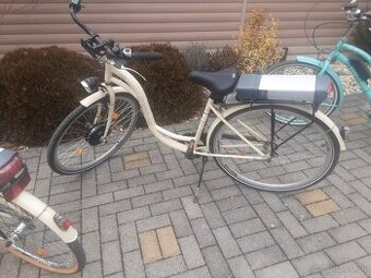 Elektrobicykel  500W motor ovládaný páčkou