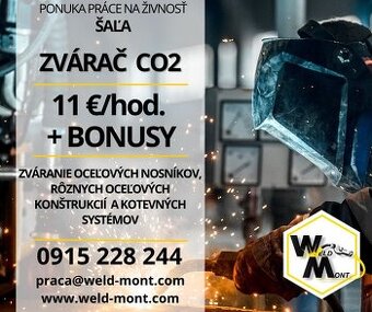 Zvárač CO2 - Šaľa