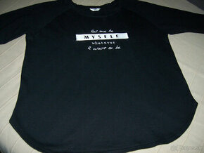 čierne tričko M - 1