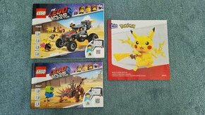 Lego Movie 2 - 70827 a 70829 + Lego Pokémon Pikachu