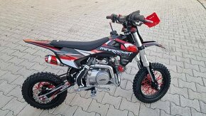 Pitbike MiniRocket Dorado DK90 12/10 Automat, el startér.