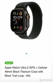 Apple Watch ultra 2 Black - 1