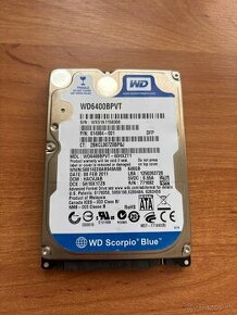 Harddisk WD6400BPVT