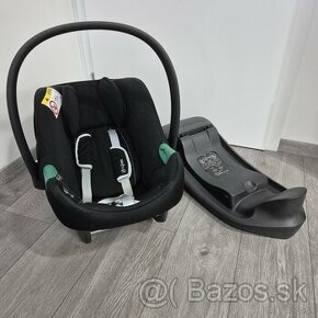 Cybex Aton B2 Silver 45-87cm Volcano Black vajíčko i-Size