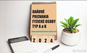 DAŇOVÉ PRIZNANIE CELÁ SR - FO typ A, typ B