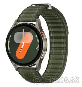 Nové hodinky Samsung Galaxy Watch7 40mm, green, fabric band