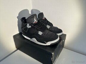 Jordan 4 Black canvas