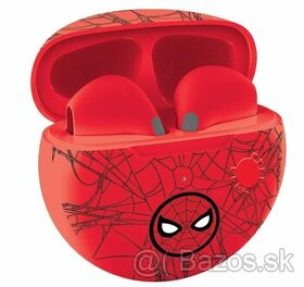 Bezdrôtové Bluetooth slúchadlá Spider-Man