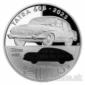 Stříbrná mince 500 Kč 2023 Osobní automobil Tatra 603 PROOF - 1