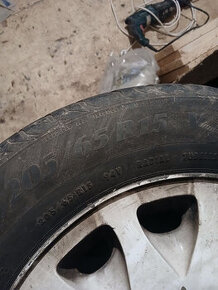 darujem letné pneumatiky 205/65 r15