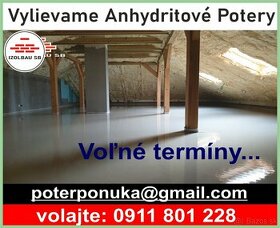 Anhydritové potery - Voľné terminy..2