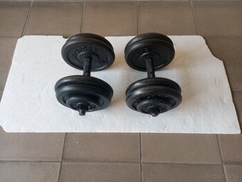 Liatinové nakladacie jednorúčky  LAUBR-SPORT       2 x 24 kg - 1