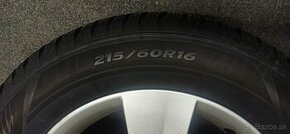 4 ks Zimné pneu plus elektrony, 215/60 r16