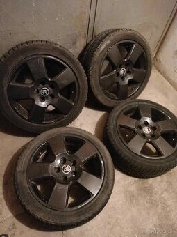 4ks alu disky orig. Škoda 5x112 R17