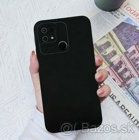 Xiaomi Redmi 10C - silikónový čierny kryt