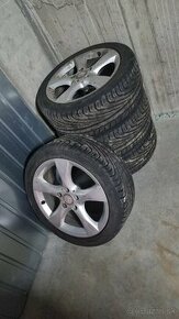 Elektrony Mercedes 17 - 5x112 + letné pneu 225/45 r17