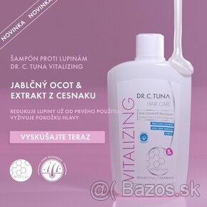 Šampón proti lupinám Dr. C. Tuna Vitalizing 500ml

