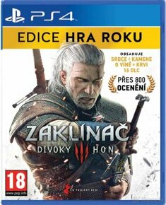 PS4 Zaklínač 3 Divoký hon Edícia hra roku