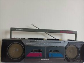 Telefunken RC 760 TS radiomagnitofon boombox retro 2 kazetov