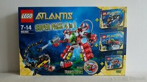 Nové zapečatené LEGO Atlantis 66365 Superpack 4v1 - 1