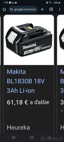 Predam novu bateriu Makita 3.9 Ah