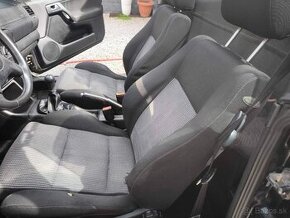 Interiér sedačky tapacir vw golf cabrio