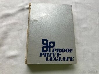 Československo ARTIA - album PROOF PRIVILEGIATE