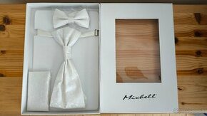 Svadobná vesta, kravata, motýlik a vreckovka